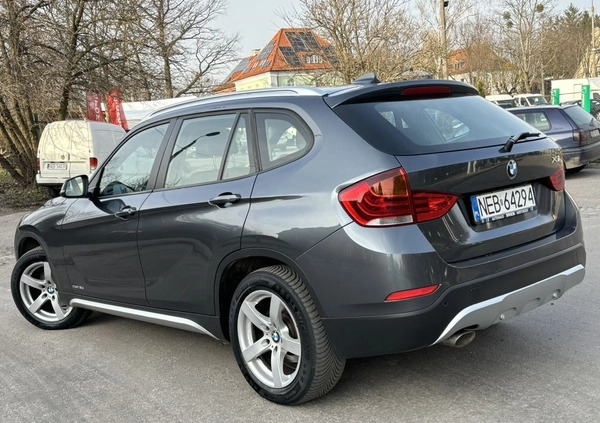 BMW X1 cena 46900 przebieg: 236875, rok produkcji 2013 z Biskupiec małe 172